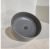 Раковина White Ceramic Slim W0147FM 40x40, серая матовая