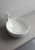 Раковина White Ceramic Was W100705 40x18, черная матовая