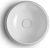 Раковина White Ceramic Tao W1050701 42x42, белая глянцевая