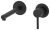 Смеситель для раковины AQG Stick 01STR160NG встраиваемый, черный матовый