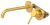 Смеситель для раковины Emmevi Filobrass 85155/ORS встраиваемый, брашированное золото