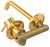 Смеситель для раковины Emmevi Filobrass 85155/ORS встраиваемый, брашированное золото