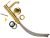 Смеситель для раковины Emmevi Filobrass 85003/ORS, брашированное золото