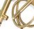 Смеситель для ванны Emmevi Filobrass 85001B/ORS, брашированное золото