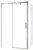 Душевой уголок Cezares STYLUS-SOFT-AH-1-140/100-C-Cr 140x100, профиль хром