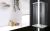 Душевой уголок Cezares PREMIER-SOFT-W-AH-1-130/80-C-Cr-IV 130x80, профиль хром