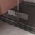 Душевой уголок Cezares LINER-A-1-90-C-GM-R 90x90, профиль сталь