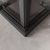 Душевой уголок Cezares LINER-A-2-90-C-NERO 90x90, профиль черный