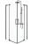 Душевой уголок Cezares SLIDER-A-2-70/80-C-GM 70x70, профиль сталь