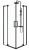 Душевой уголок Cezares SLIDER-AH-2-70/80-100/110-C-NERO 70x100, профиль черный