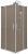Душевой уголок Cezares SLIDER-AH-2-90/100-100/110-BR-Cr 90x100, стекло бронза, профиль хром