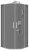 Душевой уголок Cezares SLIDER-R-2-90/100-GRIGIO-Cr 90x90, стекло графит, профиль хром