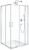 Душевой уголок Cezares MOLVENO-AH-21-90+30-C-Cr-IV 120x90, профиль хром