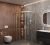 Душевой уголок Cezares MOLVENO-RH-2-120/90-C-BORO-IV 120x90, профиль золото