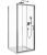 Душевой уголок Cezares MOLVENO-AHF-31-100/90-C-GM-IV 100x90, профиль сталь