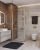 Душевой уголок Cezares LUX-A-FS-1-90-C-BORO 90x90, профиль золото