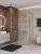 Душевой уголок Cezares LUX-AH-FS-11-120/90-C-BORO 120x90, профиль золото