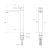Схема смесителя для раковины Cezares STYLUS-LC-01-W0