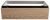 Тумба под раковину Cezares SLIDER-1000-1C-SO-RT-P 96,6x29,9 подвесная
