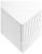 Тумба с раковиной подвесная Cezares Duet 80 Bianco Lucido, раковина белая