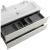 Тумба с раковиной подвесная Cezares Duet-n 120 Альпака Брашированная, раковина белая CZR-8073-120-1-2