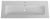 Раковина Cezares ECO CZR-8073-120 121x46, белая глянцевая