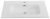 Раковина Cezares DUET CZR-8095-80 81x46, белая глянцевая
