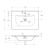Схема тумбы Cezares MOLVENO CZR-8099-70