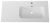 Раковина Cezares DUET CZR-8095-100-R 101x46, белая глянцевая