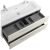 Тумба с раковиной Cezares Eco-cer-n 00-00017271 121x51 подвесная, альпака брашированная