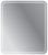 Зеркало с подсветкой Cezares Duet CZR-SPC-DUET-700-800-LED-TCH 70x80