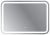 Зеркало с подсветкой Cezares Stylus CZR-SPC-STYLUS-1000-700-TCH-WARM 100x70