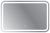 Зеркало с подсветкой Cezares Stylus CZR-SPC-STYLUS-1100-700-TCH-WARM 110x70