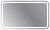 Зеркало с подсветкой Cezares Stylus CZR-SPC-STYLUS-1200-700-TCH-WARM 120x70