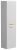 Шкаф-пенал Cezares Eco ECO-1500-2A-SC-BL 40x150, белый глянцевый