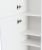 Шкаф-пенал Cezares Eco ECO-1500-2A-SC-BO 40x150, белый матовый