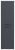 Шкаф-пенал Cezares Eco ECO-1500-2A-SC-GR-P 40x150, графит