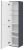 Шкаф-пенал Cezares Eco ECO-1500-2A-SC-GR-P 40x150, графит