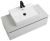 Тумба со столешницей подвесная Cezares Slider 100 Bianco Opaco, столешница SLD-100/48-BO