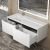 Тумба под раковину Uperwood Tanos 291020265 120x47, левая, белая/графит
