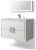 Тумба с раковиной Uperwood Infinity KInfinity100w 100x44 подвесная, белая