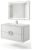 Тумба с раковиной Uperwood Infinity KInfinity100w 100x44 подвесная, белая