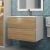 Тумба под раковину Uperwood Barsa 2930205156 70x45 подвесная, белая/дуб сонома