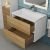 Тумба под раковину Uperwood Barsa 2930205156 70x45 подвесная, белая/дуб сонома