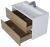 Тумба под раковину Uperwood Barsa 293020532 80x45 подвесная, белая/дуб сонома