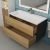 Тумба с раковиной Uperwood Barsa 293020544 100x45, раковина белая подвесная тумба черная/дуб сонома