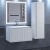 Тумба с раковиной Uperwood Next Premium 3930205164 70x45 подвесная, белая, 1 ящик