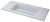 Тумба с раковиной Uperwood Next Premium 3930205173 100x45 подвесная, белая, 2 ящика