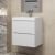 Тумба с раковиной Uperwood Tanos 29111020234 50x37 подвесная, белая матовая