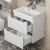 Тумба с раковиной Uperwood Tanos 29111020234 50x37 подвесная, белая матовая